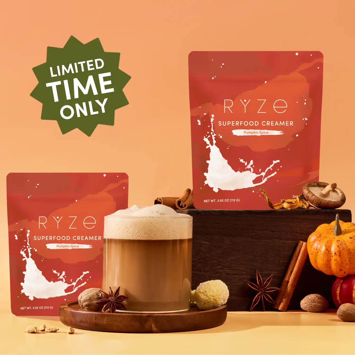 Pumpkin Spice Superfood Creamer Add-On (SPECIAL PRICING) - Classic Finish