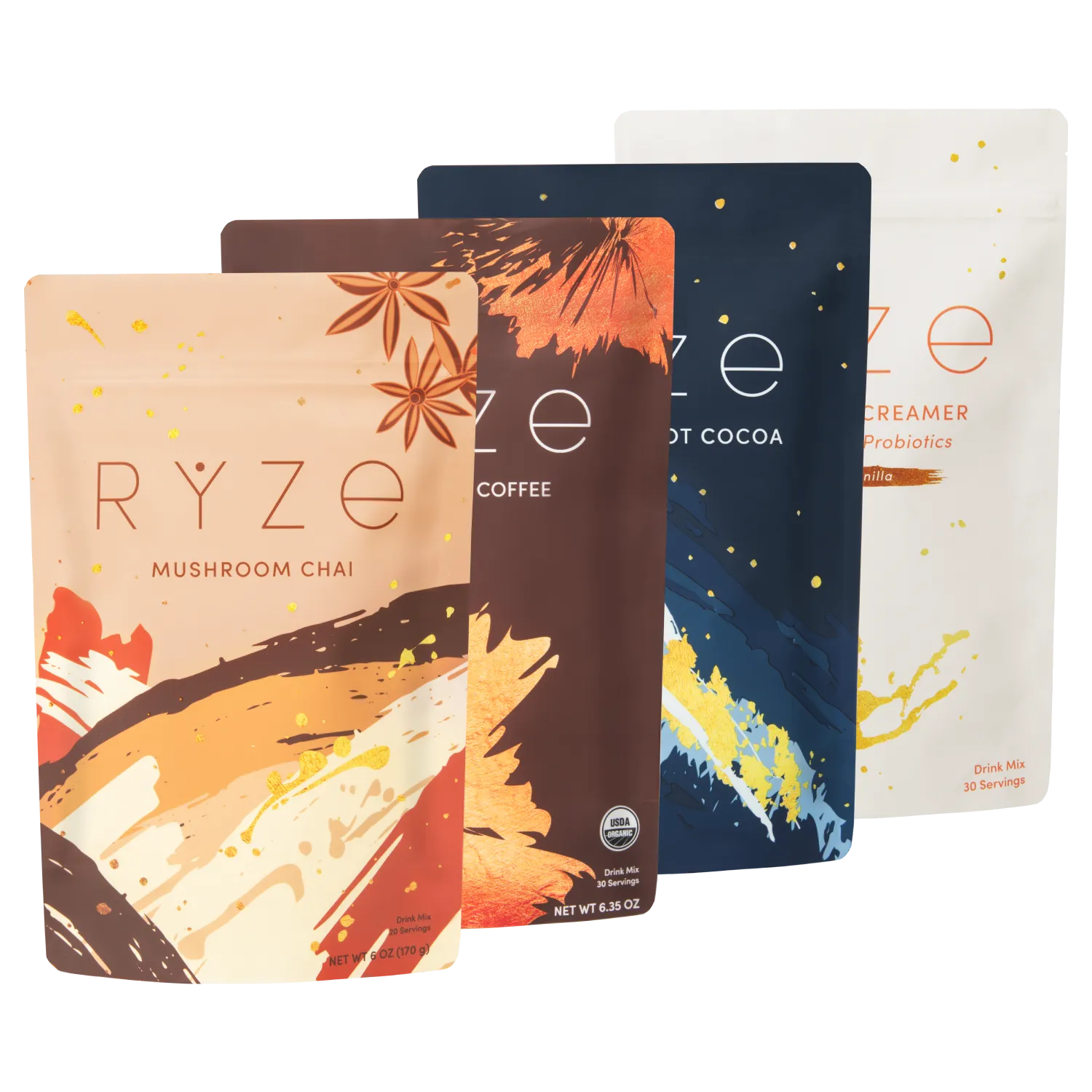Ultimate Elevate + Unwind Bundle: Chai + Coffee + Cocoa - Travel Edit
