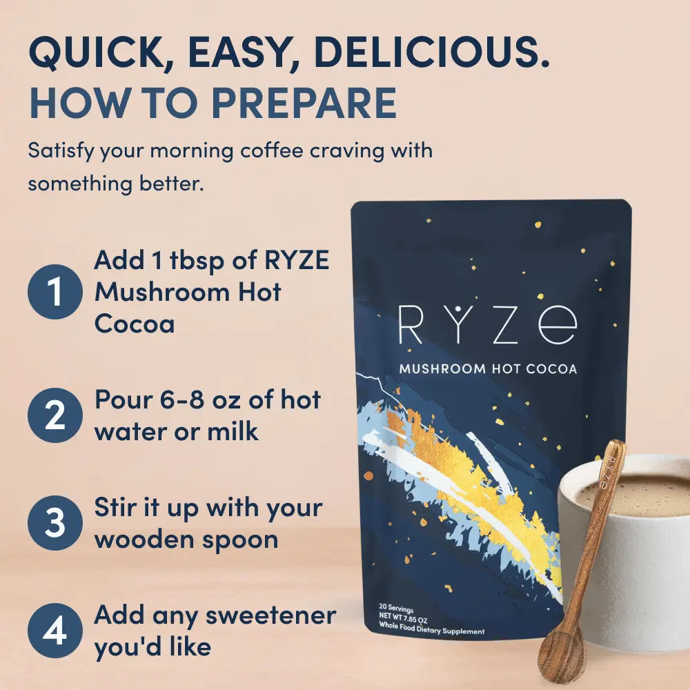 RYZE Ritual Set (Cocoa + Coffee) - Fresh Pair