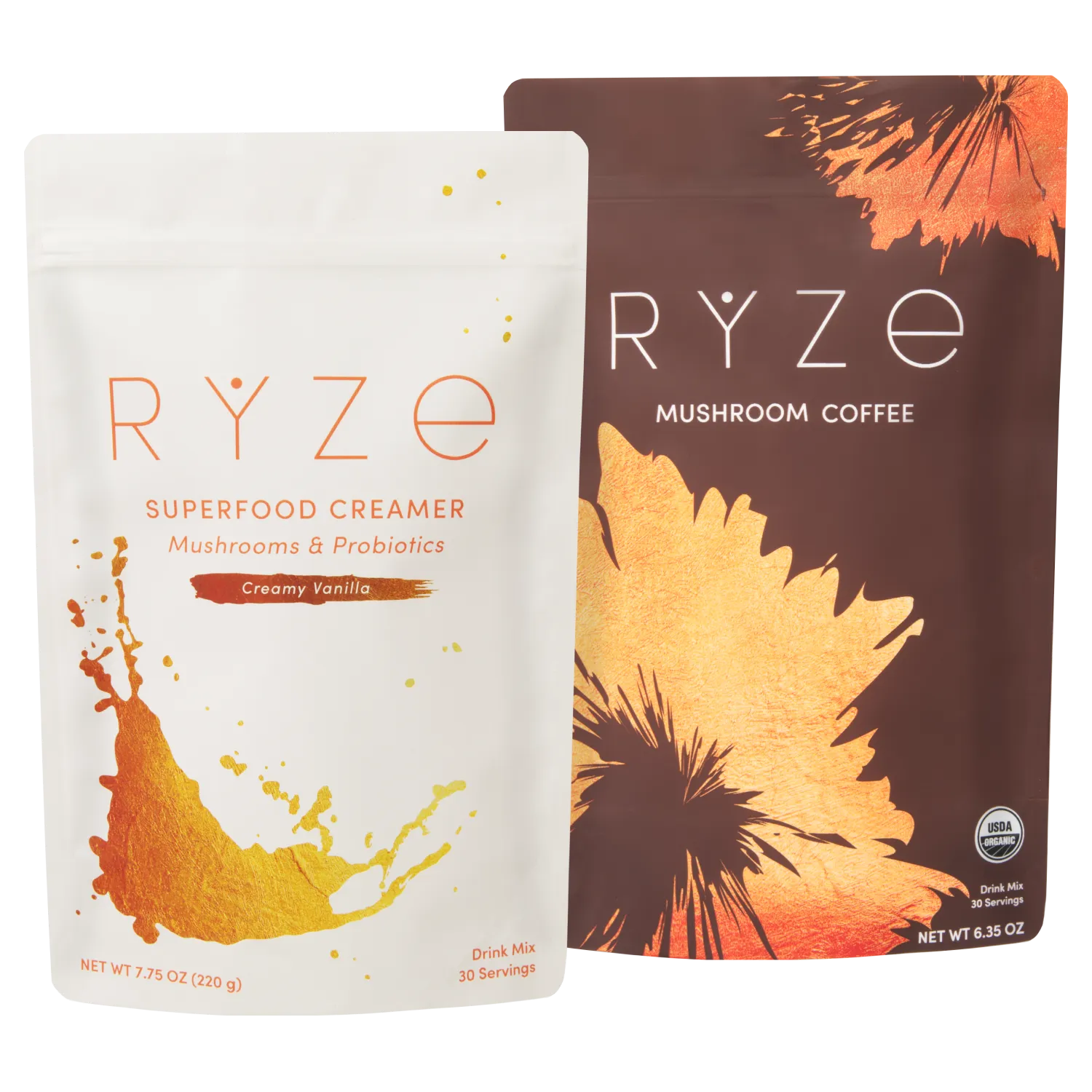 RYZE n Shine Bundle: Coffee + Creamer - Classic Pick