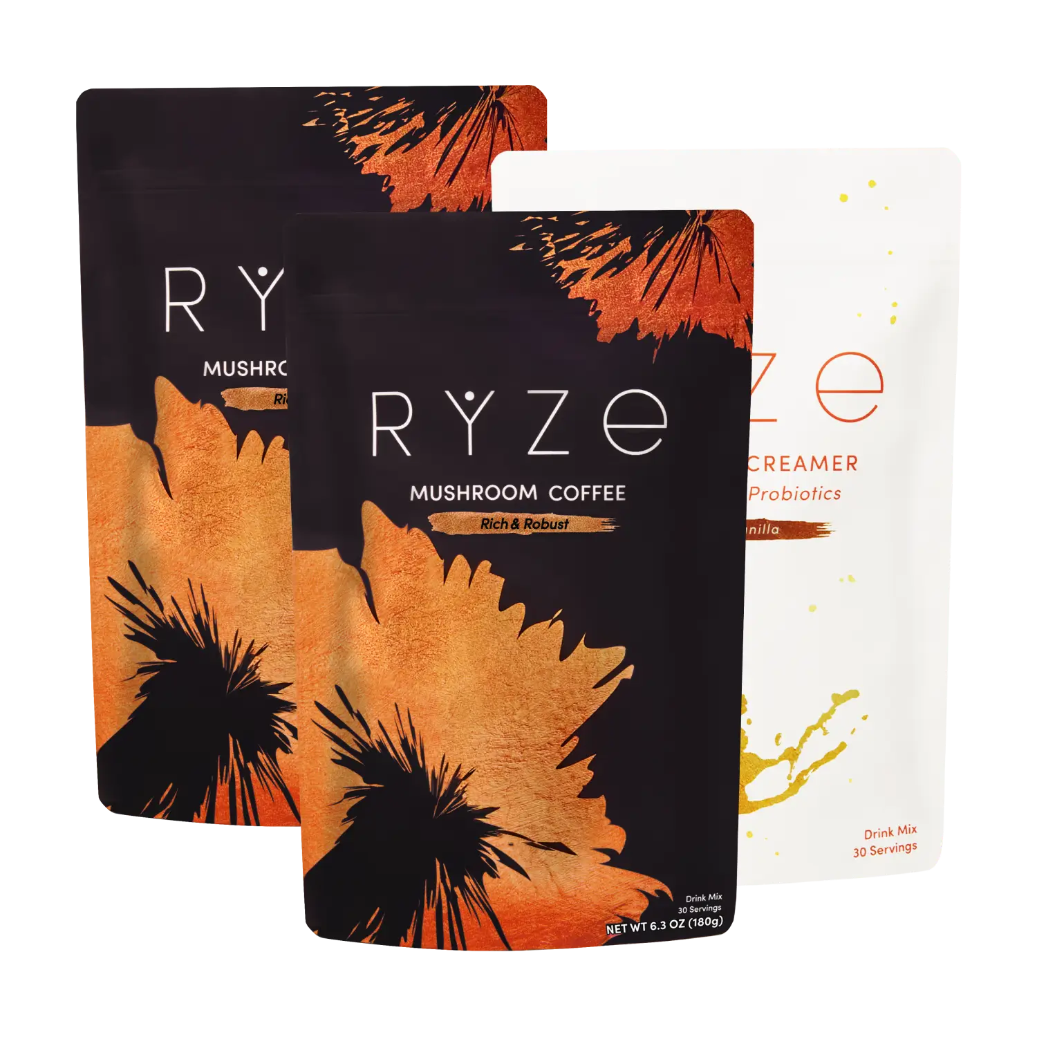 RYZE Ritual Set Dark Roast + Creamer - Classic Pick