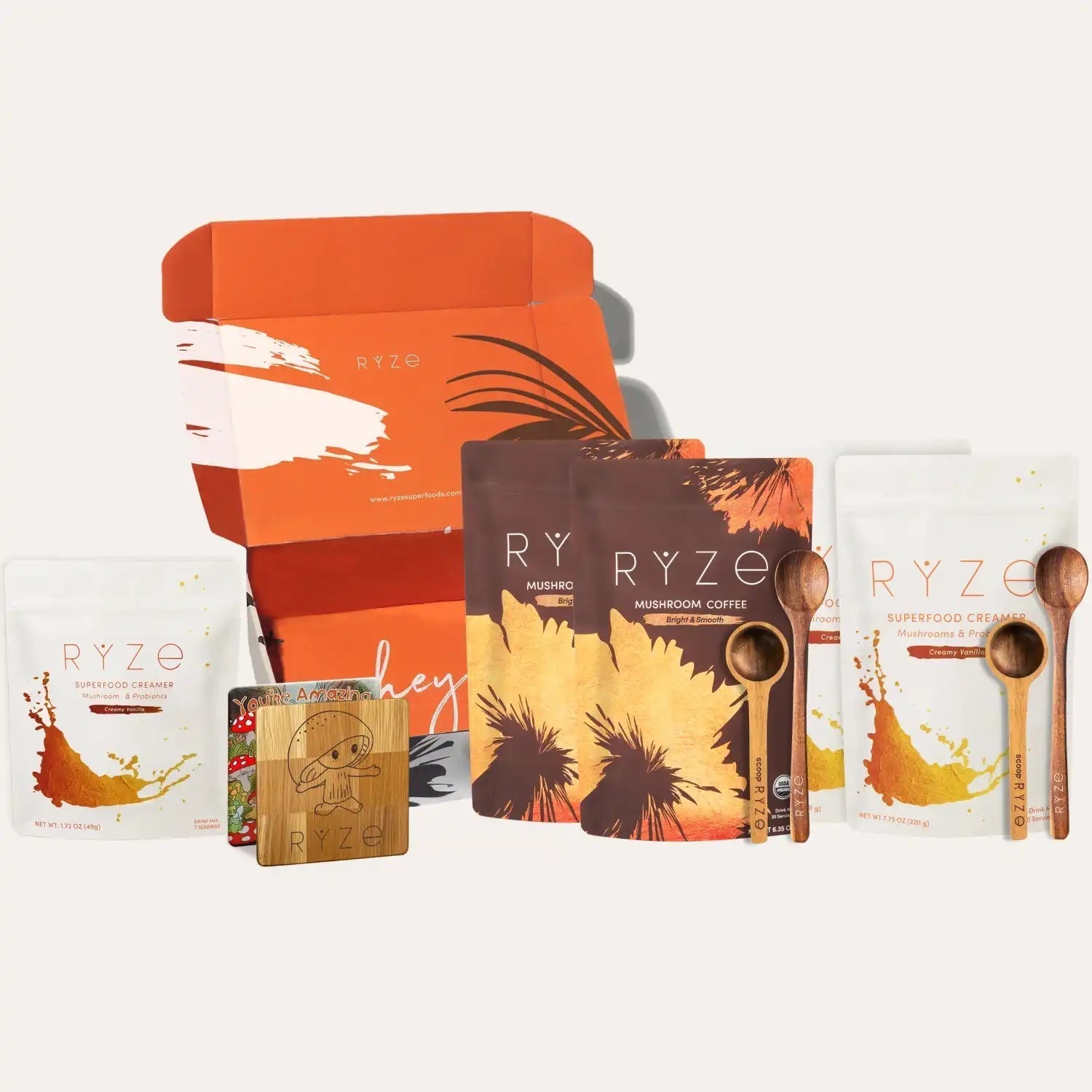 RYZE Lovers Gift Set (2 Coffees + 2 Creamers) - Classic Pick