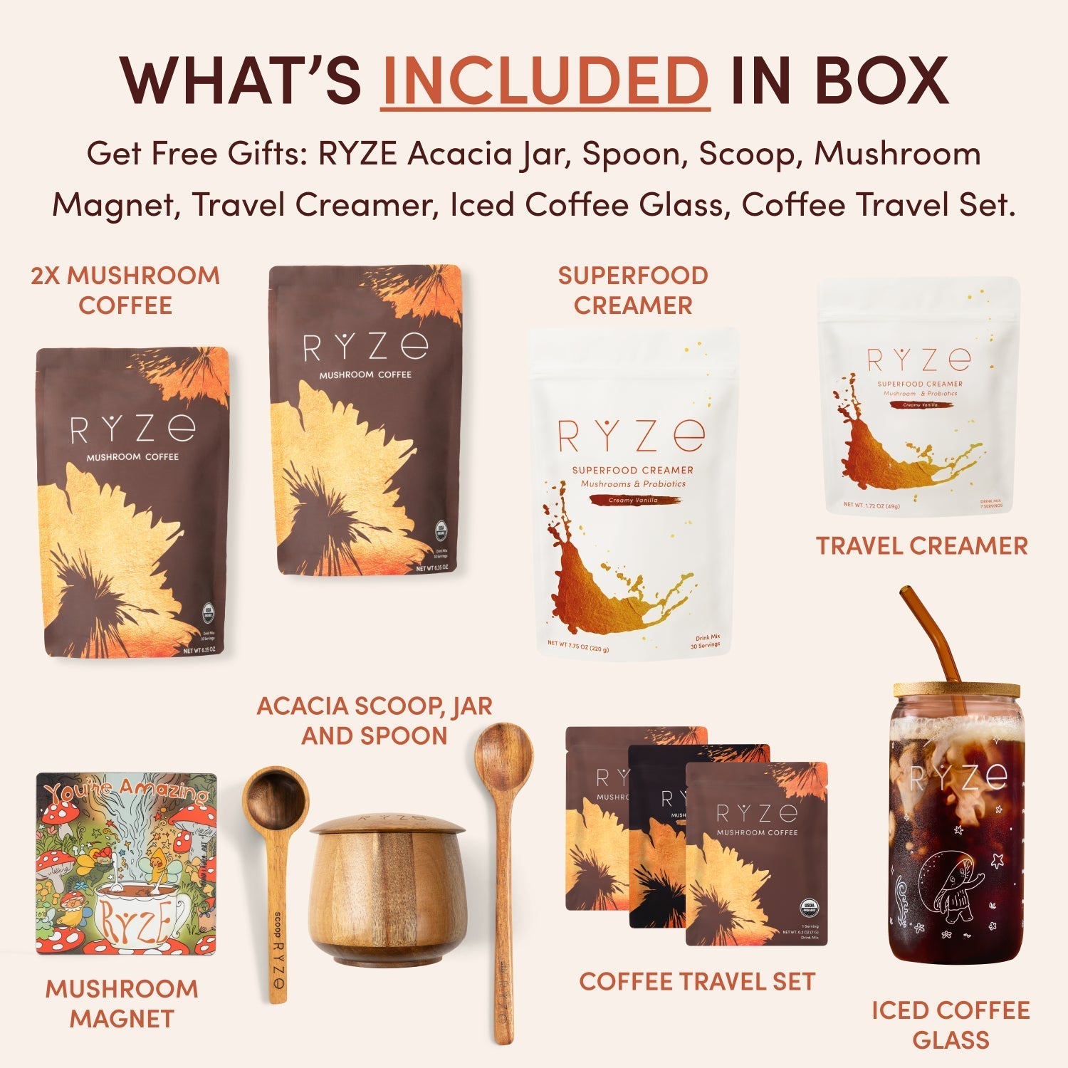 RYZE Ritual Set Original Blend - Home Choice