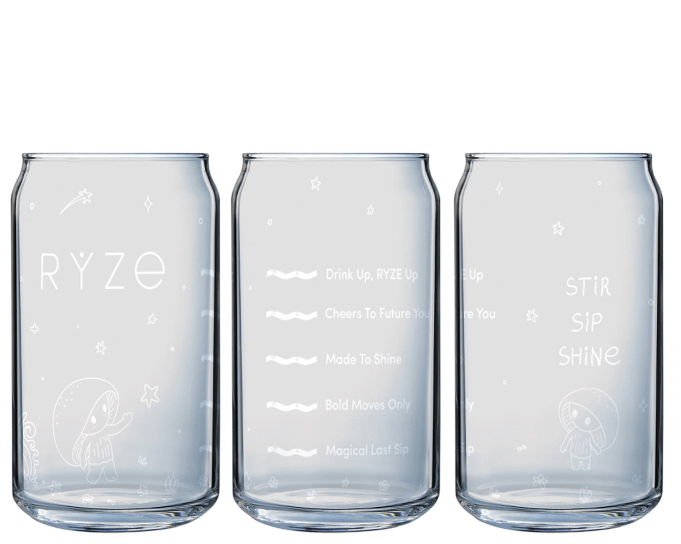 Iced Coffee Glass - Premium Choice