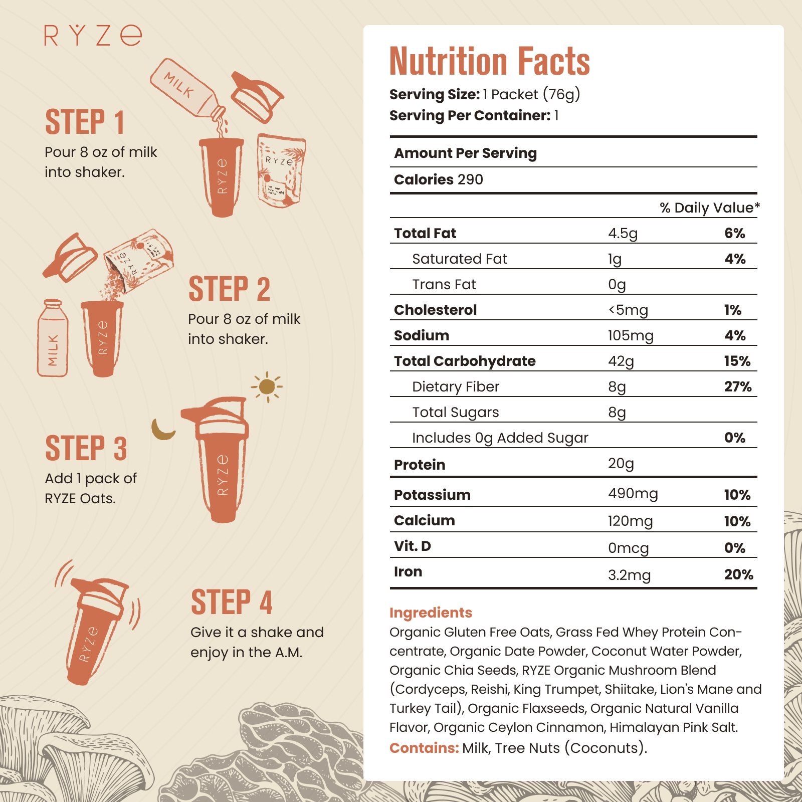 Oats Pack (14 Servings) - Easy Choice