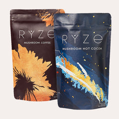RYZE Hot Cocoa - with 6 Sleep Superfoods to Help Fall Asleep and Stay Asleep - Modern Ready